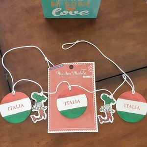 🇮🇹 Italy wooden mobile